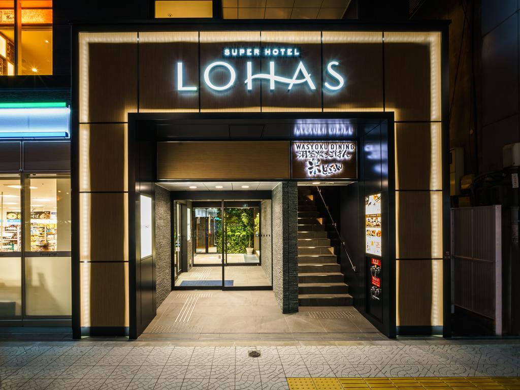 Natural Hot Springs Shikisai no Yu Super Hotel Premier Osaka Honmachi Ekimae Exterior foto