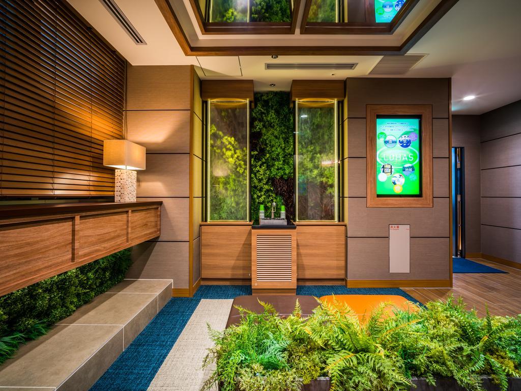 Natural Hot Springs Shikisai no Yu Super Hotel Premier Osaka Honmachi Ekimae Exterior foto