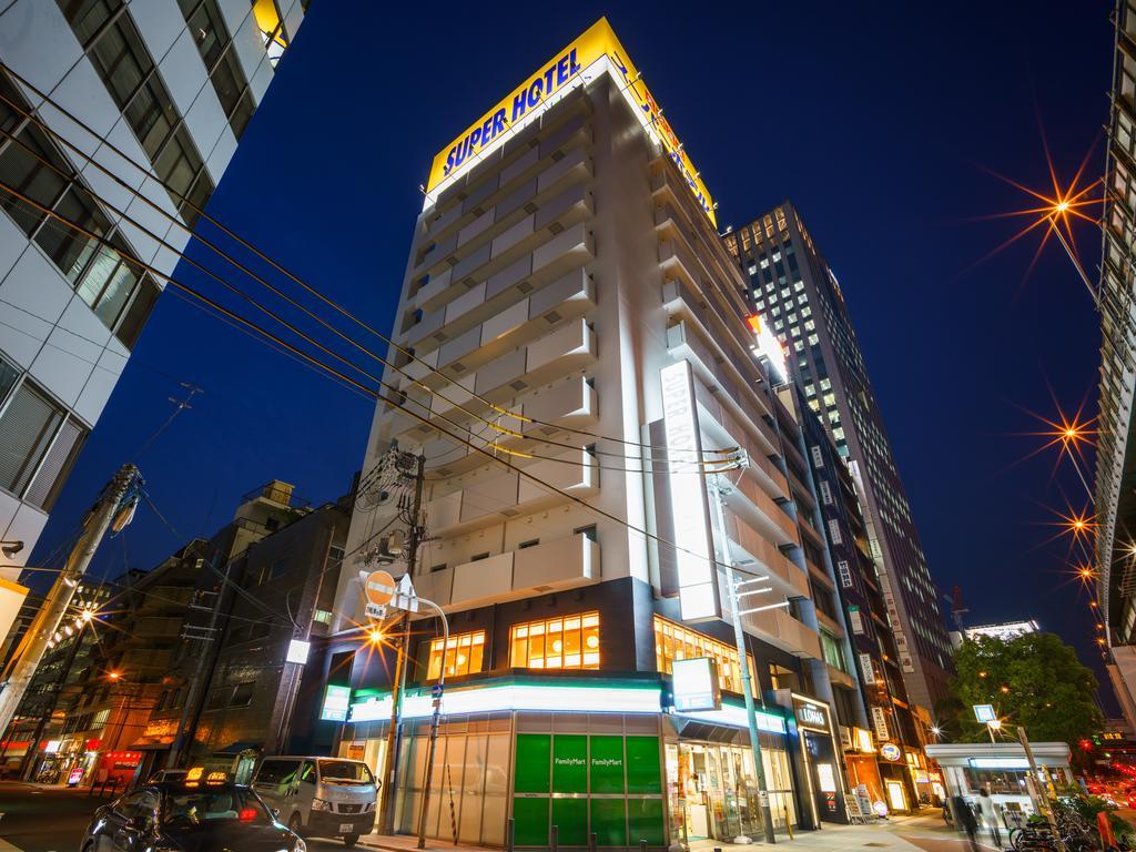 Natural Hot Springs Shikisai no Yu Super Hotel Premier Osaka Honmachi Ekimae Exterior foto